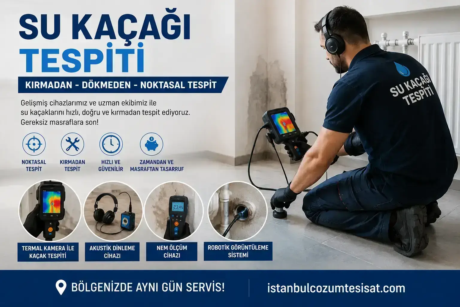 su kaçağı tespiti nasıl yapılır